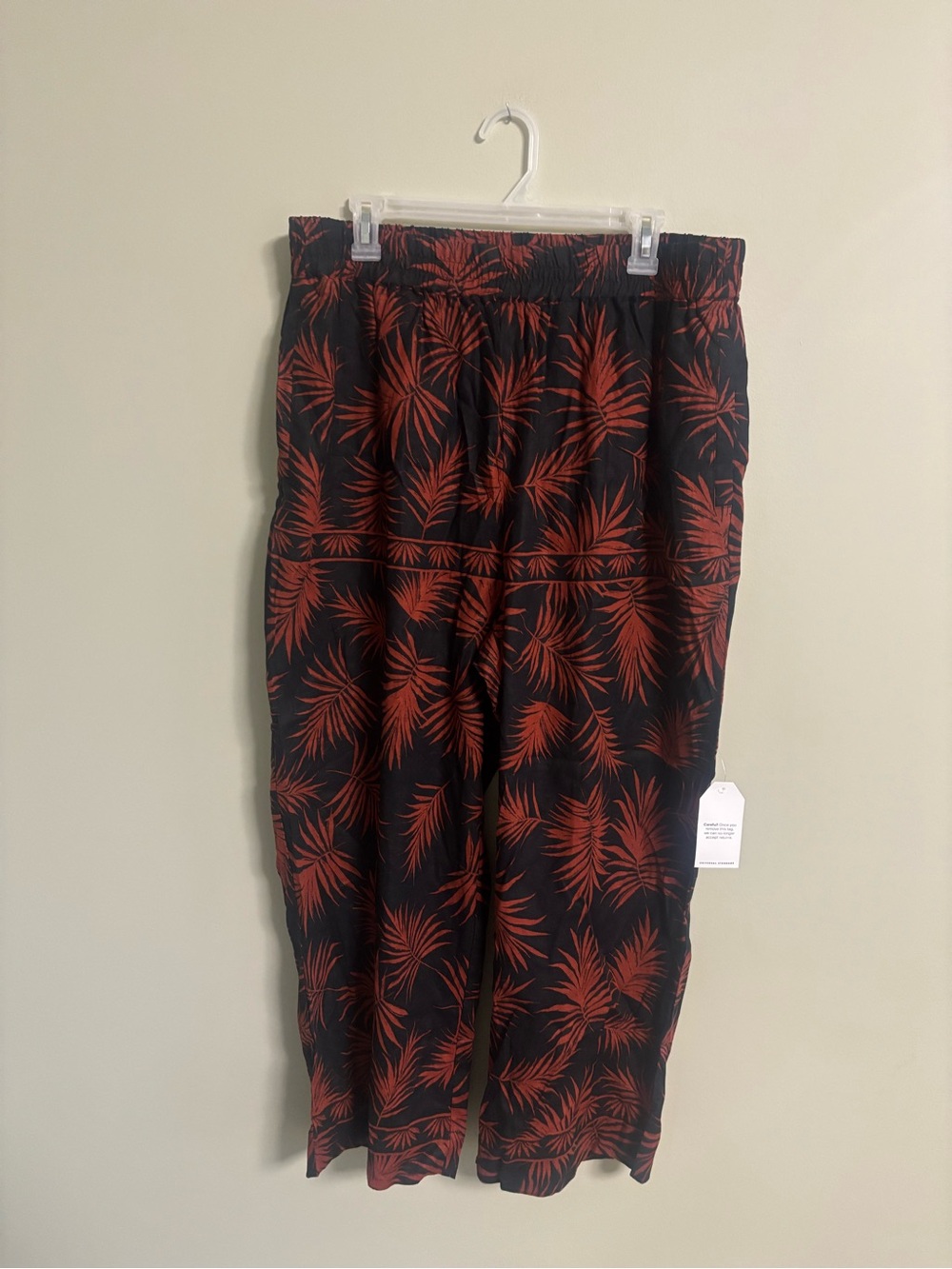 Universal Standard Linen Blend Pull On Pants Their Size Small - fits like a 14/1
